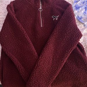 Purple half zip up from PINK